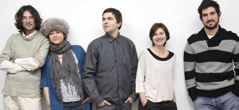 Miodrag Ninić, Olga Lazarević, Marko Todorović, Vesna Vučinić und Nikola Andonov, fotografiert von Ana Kostić Miodrag Ninić, Olga Lazarević, Marko Todorović, Vesna Vučinić und Nikola Andonov, fotografiert von Ana Kostić