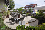 The Garden - Außenraum Cafe Foto: Winkler Landschaftsarchitektur