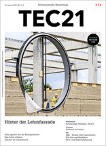 TEC21, Hinter der Lehmfassade. 