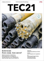 TEC21, Erdwärme: First come, first serve?. 