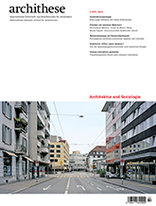 archithese, Architektur und Soziologie, mit FSAI (Hrsg.). 