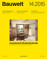 Bauwelt, Investment Studentenbude. 
