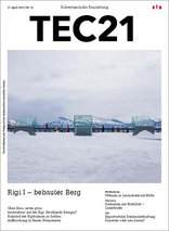 TEC21, Rigi I – bebauter Berg. 
