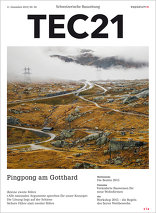 TEC21, Pingpong am Gotthard. 