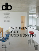 db deutsche bauzeitung, Wohnen – gut und günstig. 