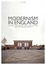 Modernism in England, Londoner U-Bahnhöfe und der deutsch-englische Architekturtransfer vor 1933, von Ulrike Weber. 