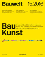Bauwelt 2016|15, Bau Kunst. 