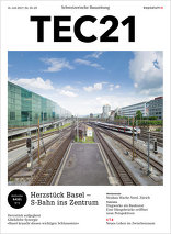 TEC21, Herzstück Basel – S-Bahn ins Zentrum. 