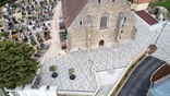 Neugestaltung Schlossbergplatz Großrußbach Foto: Florian Biber