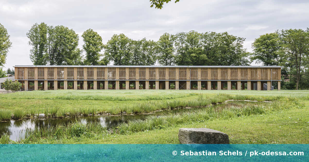 B&O Holzparkhaus, Bad Aibling, HK Architekten - Bad Aibling (D) - 2022. Foto: Sebastian Schels