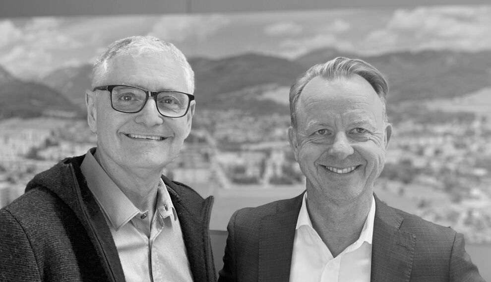 Mario Abl und Erich Biberich – Ortskerne stärken, Foto: Anne Isopp