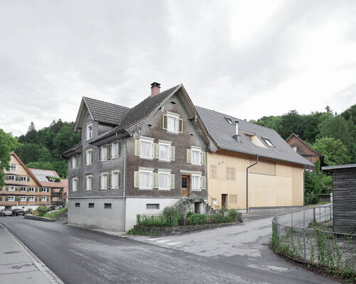 Wohnen im Ökonomieteil, Foto: Adolf Bereuter