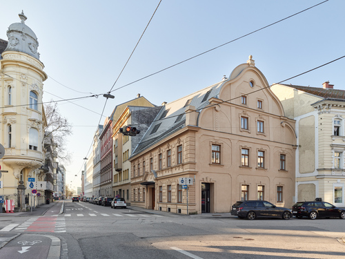 Stadthaus Volksgartenstraße, Foto: Kurt Hörbst