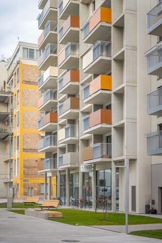 Wohnbau Puchsbaumgasse Wien, Bauteil 1-3, Foto: Michael Nagl