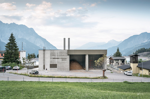 Heizwerk Latschau, Foto: Albrecht Imanuel Schnabel
