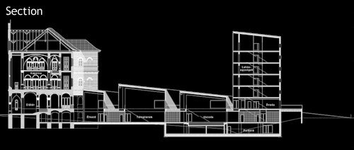 Ein Plan von Építészkohó