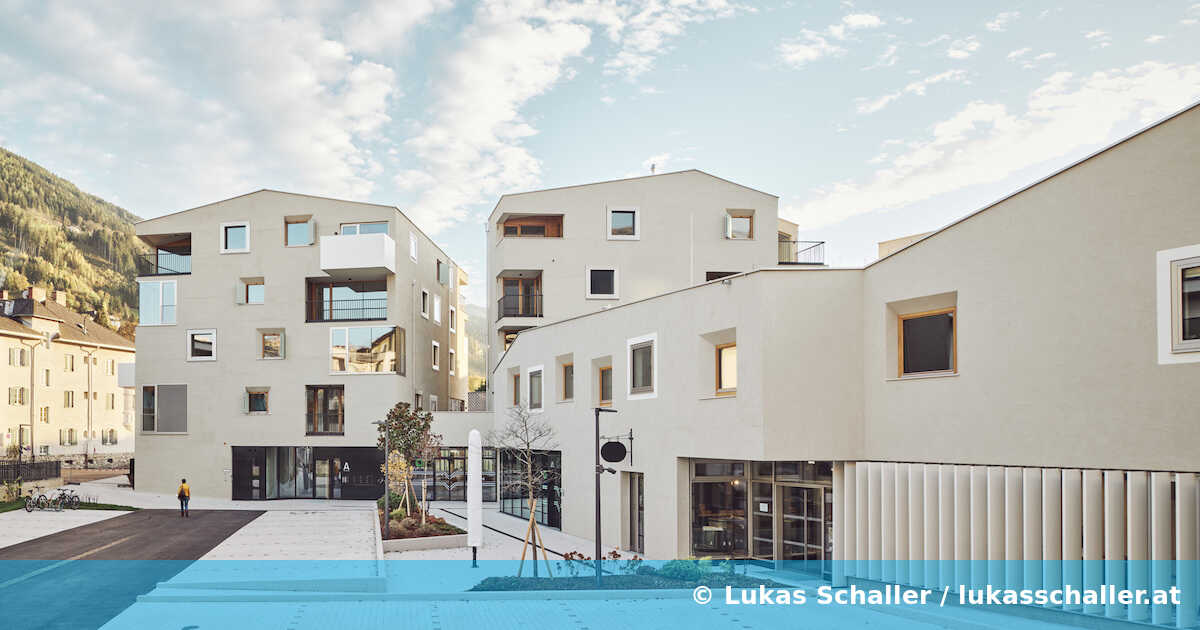 Quartier am Raiffeisenplatz, Silvia Boday - Schwaz (A). Foto: Lukas ...