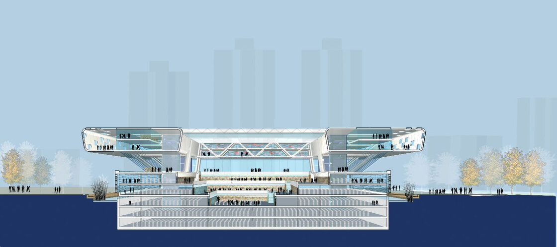 Ein Schaubild von KSP Jürgen Engel Architekten