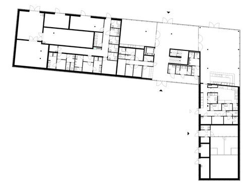 Ein Plan von MCXVI Architects