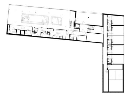 Ein Plan von MCXVI Architects
