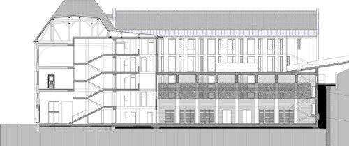 Ein Plan von Építész Stúdió