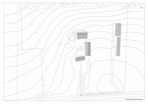 Ein Plan von SAGRA Architects