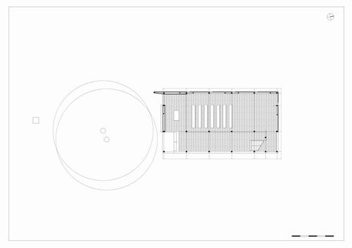Ein Plan von SAGRA Architects