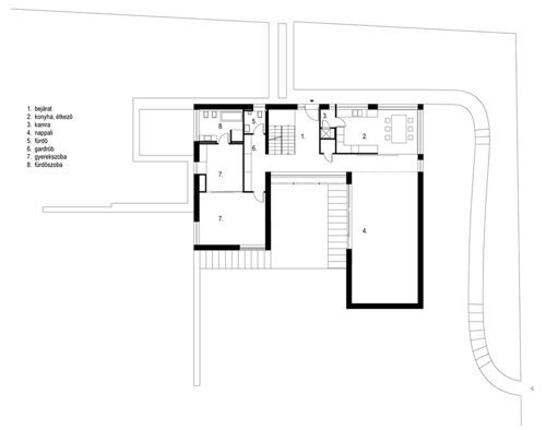 Ein Plan von T2a Architects