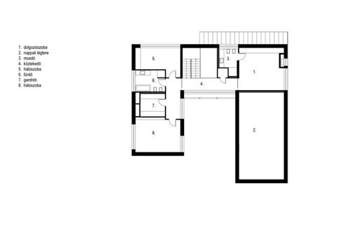 Ein Plan von T2a Architects