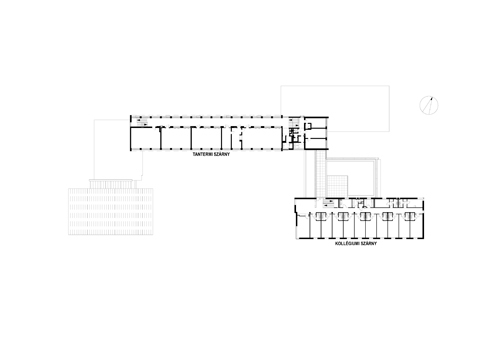 Ein Plan von Pécsépterv Stúdió Kft