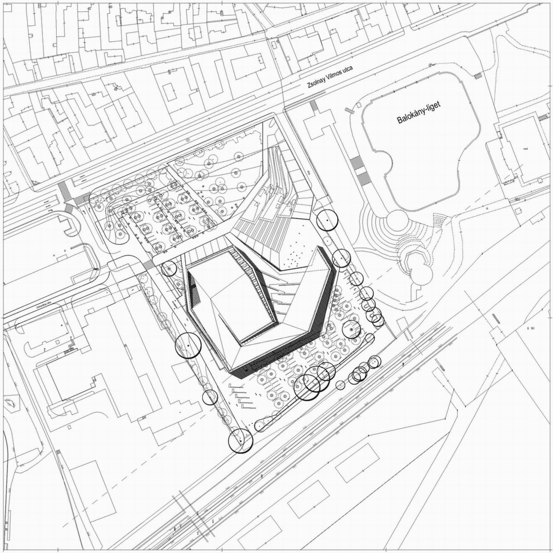 Ein Plan von Építész Stúdió