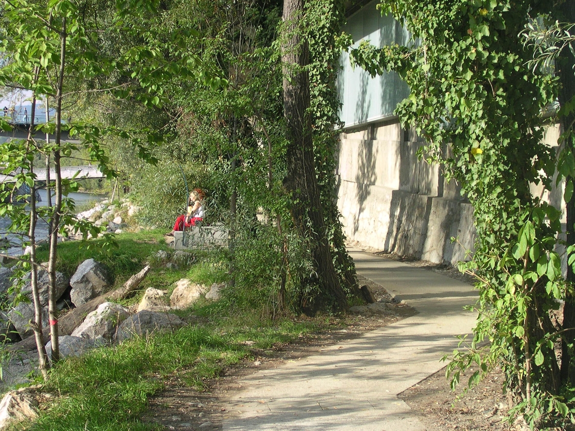 Ein Foto von Land in Sicht