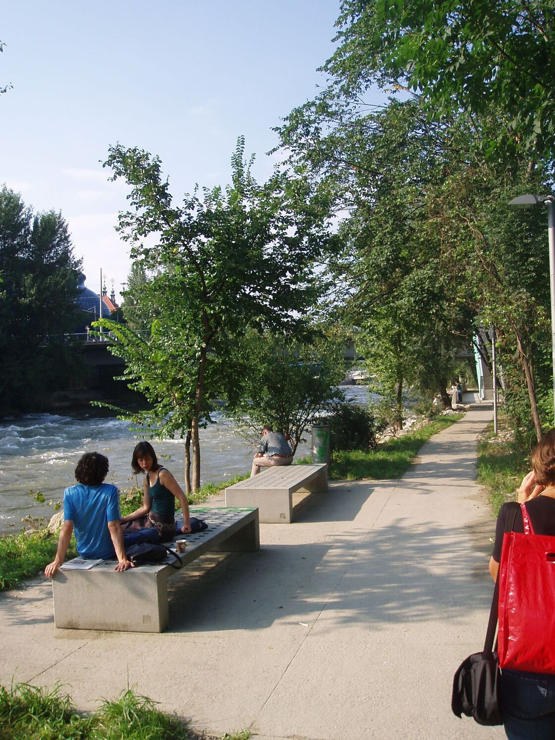 Ein Foto von Land in Sicht