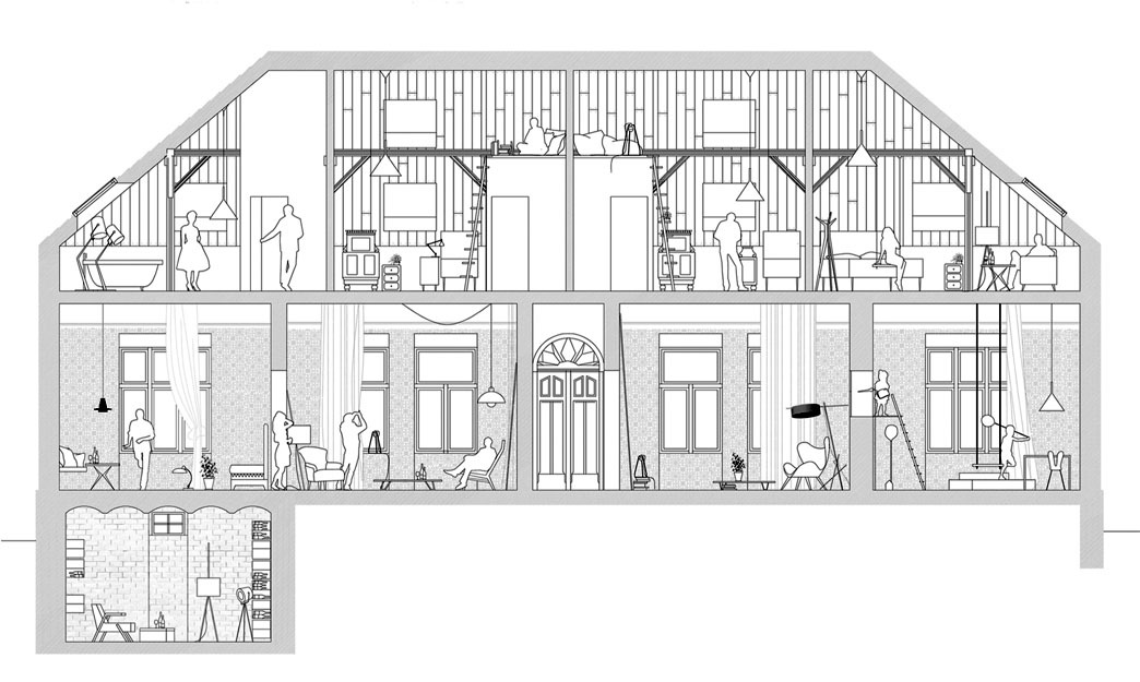 Ein Plan von Studio Autori