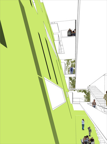 Ein Schaubild von lichtblauwagner architekten