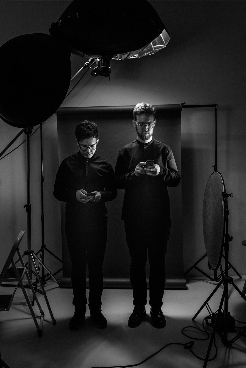 Ein Portraitfoto von he und du