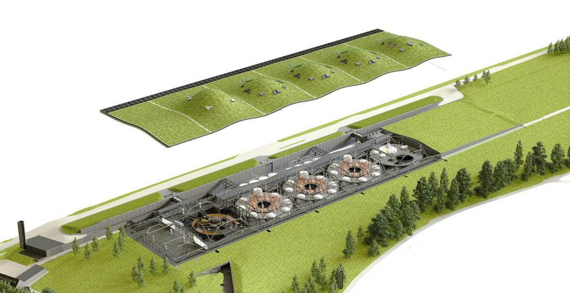 Ein Schaubild von Rogers Stirk Harbour + Partners