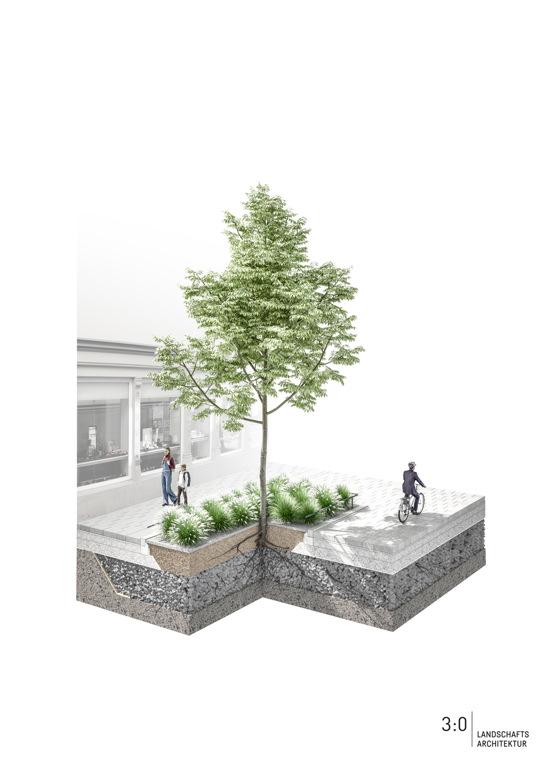 Ein Foto von 3:0 Landschaftsarchitektur