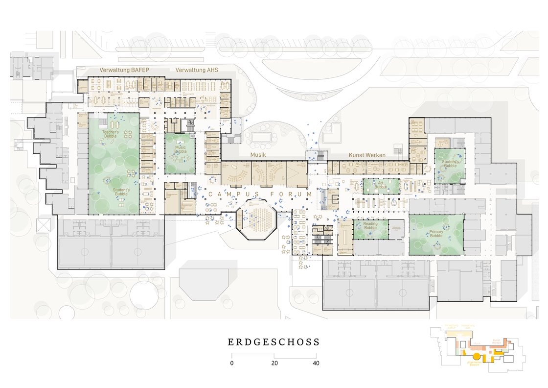 Ein Plan von j-c-k Architekten