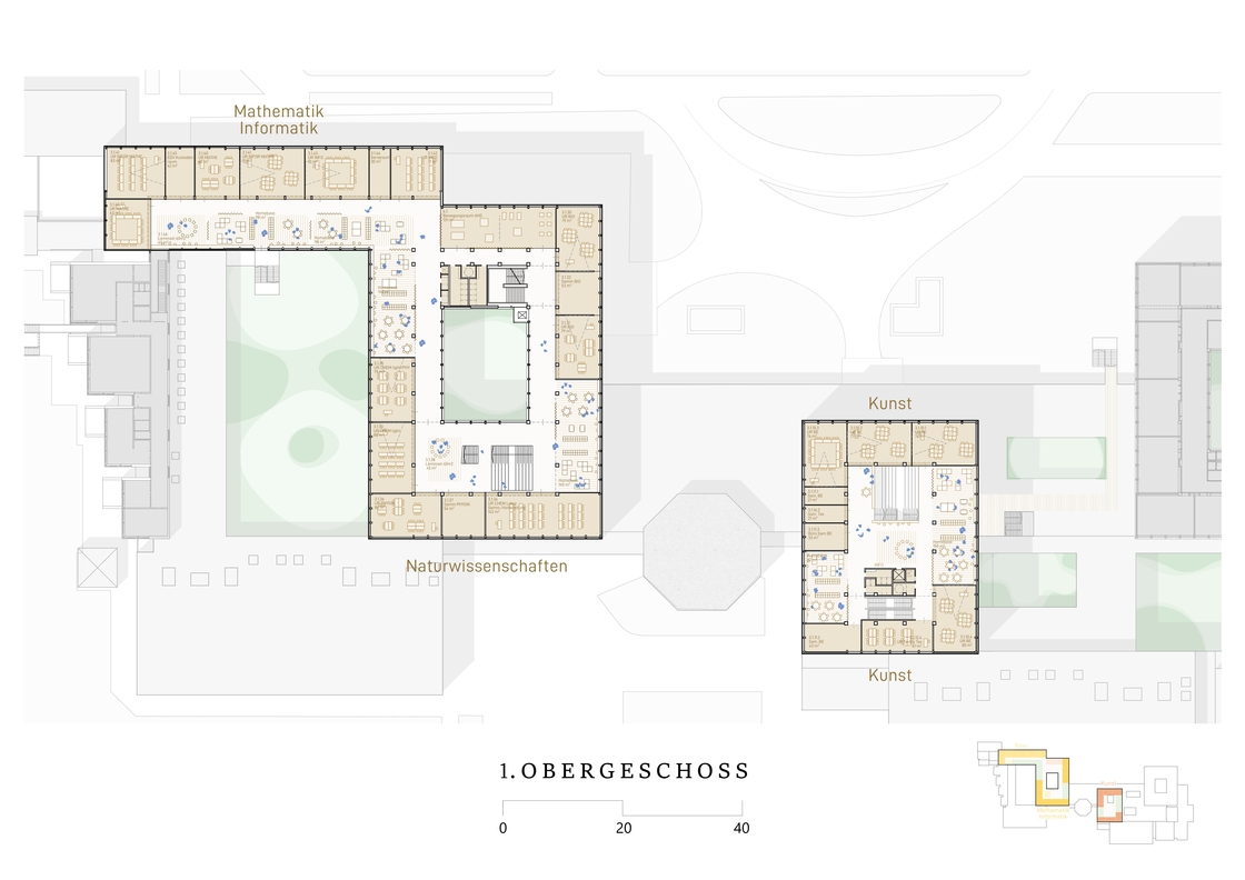 Ein Plan von j-c-k Architekten