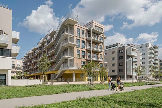 Wohnprojekt Gleis 21 Foto: Hertha Hurnaus