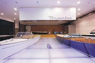 E-Boot Ausstellungshalle Frauscher, Foto: Foto Lammer