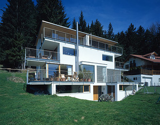 Doppelhaus Hungerburg, Foto: Günter Richard Wett