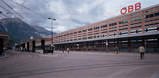 Hauptbahnhof Innsbruck, Foto: Nikolaus Schletterer