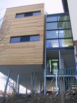 Umbau Volksschule und Erweiterung des Kindergartens St. Leonhard, Foto: Dietmar Tollerian