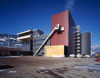 Biomasse-Heizkraftwerk, Foto: Günter Richard Wett