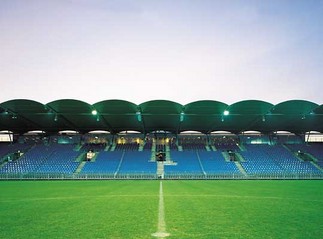Stadion Liebenau vormals Arnold Schwarzenegger-Stadion, Foto: Angelo Kaunat