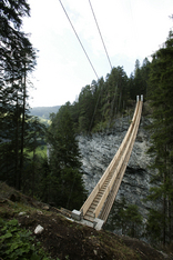 Neuer Traversina-Steg, Foto: Wilfried Dechau