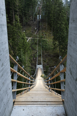 Neuer Traversina-Steg, Foto: Wilfried Dechau