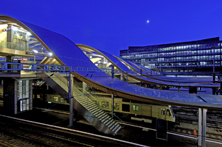 Passerelle West Bahnhof Bern, Foto: Dominique Uldry